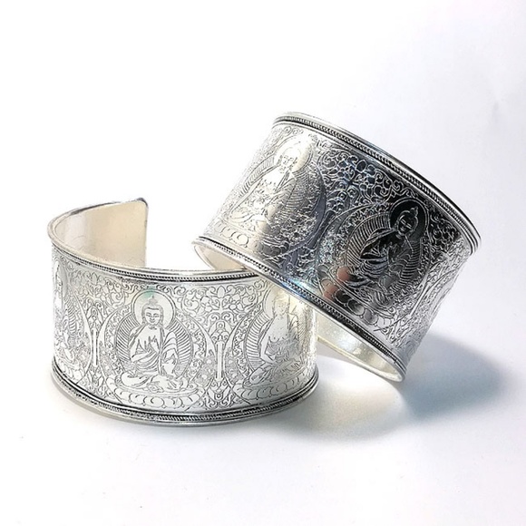 Handmade Unisex Adjustable Buddha Bracelet - Picture 4 of 4